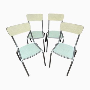 Sedie in formica, Francia, anni '50, set di 4