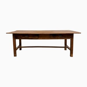 French Farmhouse Table in Walnut, 1920s