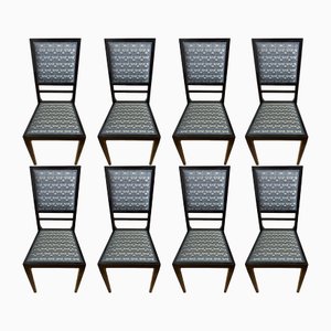 Art Nouveau Chairs, 1910s, Set of 8
