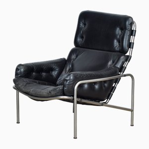 Nagoya SZ09 Black Lounge Chair by Martin Visser for T Spectrum, 1965