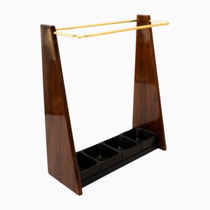 Vintage Umbrella Stand in Nutwood, 1950s