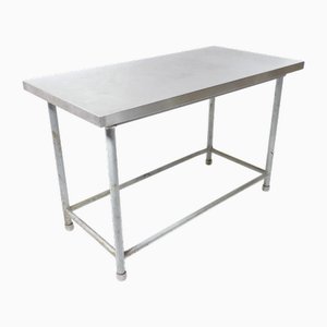 Vintage Industrial Table in Metal, 1970s