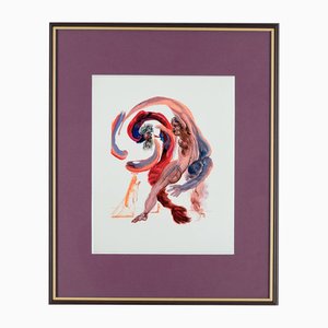 Salvador Dali, The Fourth Terrace, 1960, Woodcut Print, Framed