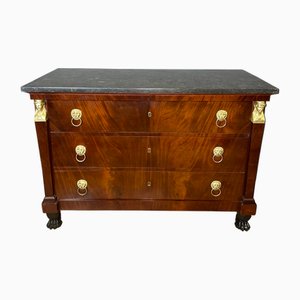 Empire Chest of Drawers in Mahogany, 1810