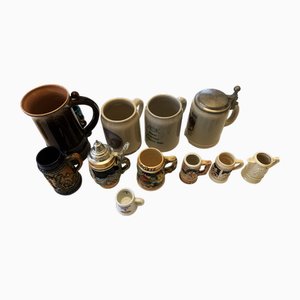 Deutsche Vintage Tassen, 1950er, 11 . Set