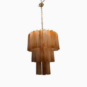 Murano Glasröhren Kronleuchter, 1970er