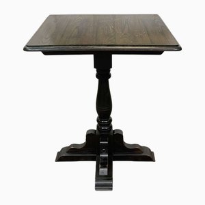 English Elm Bistro Table, 1970s