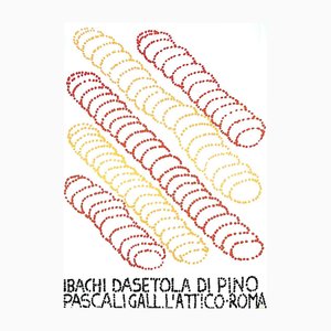 Pino Pascali's Bristleworms, L'Attico, 1980, Paper