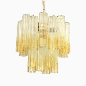 Lampadario in vetro di Murano in stile Venini di Simoeng per Simoeng