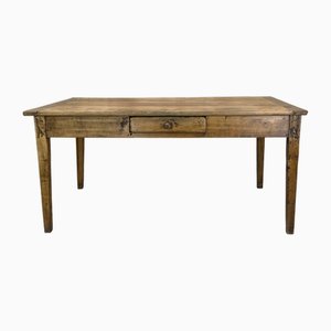 Table ou Bureau de Cuisine avec 3 Tiroirs et Pieds Coniques, 1890s