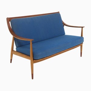 Divano FD144 di Peter Hvidt & Orla Mølgaard-Nielsen per France & Søn / France & Daverkosen, Danimarca, anni '50