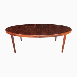 Danish Extendable Dining Table by Johannes Andersen for Uldum Møbelfabrik