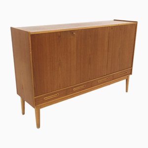 Teak and Oak Sideboard, Sweden, 1950s