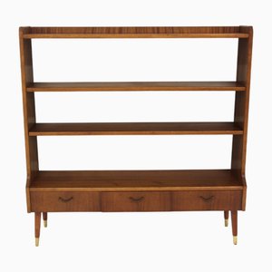 Mahogany Bookcase, Sweden, 1950s
