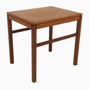 Casino Bedside Table in Teak by Sven Engström & Gunnar Myrstrand, Sweden, 1960s