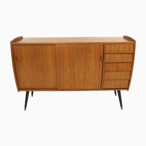 Teak Roulette Sideboard von Möbel-Ikea, Schweden, 1960er