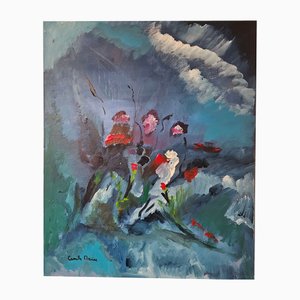 Camille Mariau, Seabeds, 2023, Oil on Canvas