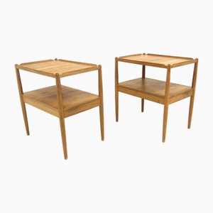Arena Bedside Tables by Engström & Myrstrand for Tingströms, Sweden, 1960s, Set of 2