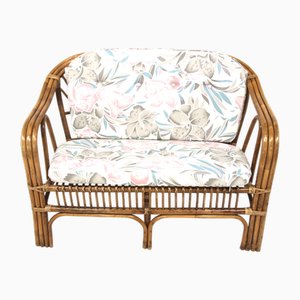 Sofá de ratán, Suecia, años 70