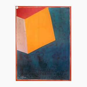 Sol LeWitt, Wall Drawings Exhibition Poster, 1987, Paper