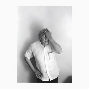 Paola Agosti, Federico Fellini, 1992, Tirage Gélatino-Argent