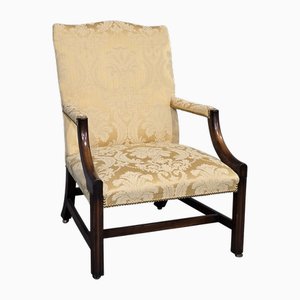 Sedia da biblioteca Gainsborough antica, Georgia, 1910