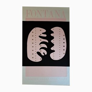 Lucio Fontana, Alexandre Iolas Gallery, 1965, Paper