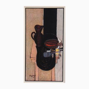 Georges Braqu, La Table de Cuisine, 1946, Heliogravure, Framed