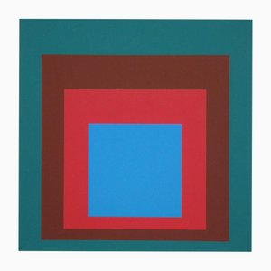 Josef Albers, Homage to the Square, 1977, Silkscreen