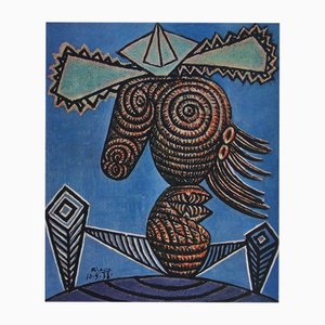Pablo Picasso, Figura, 1946, Héliograbado, Enmarcado