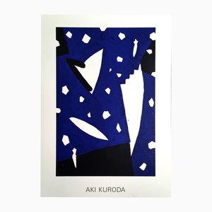 Aki Kuroda, Blue, 1994, Screenprint