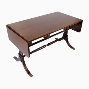 Hepplewhite Style Flaps Coffee Table in Mahogany, 1960s