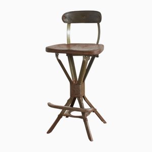 Industrial Factory Chair from Evertaut, 1940s