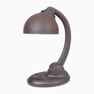 Lampada da scrivania in bachelite di Eric Kirkman Cole per ESC, Repubblica Ceca, anni '30