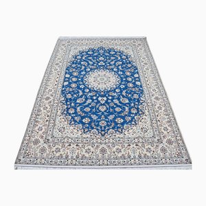 Handgeknüpfter Nain Teppich aus Wolle und Seide im Nahen Osten