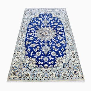 Handgeknüpfter Nain Teppich aus Wolle und Seide im Nahen Osten