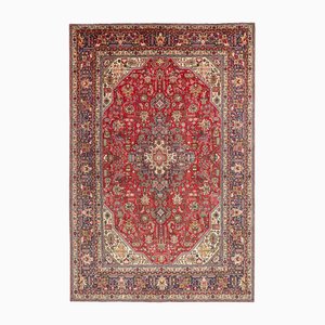 Middle Eastern Hand-Knotted Tabriz Rug