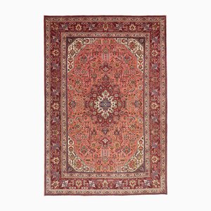 Middle Eastern Hand-Knotted Tabriz Rug