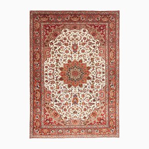 Middle Eastern Hand-Knotted Tabriz Rug