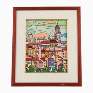 Boraschi, Landscape Macerata, Canvas, Framed