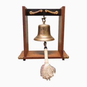 Mounted Bronze Ships Bell from MV Erimus, 1922