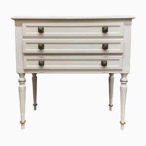 Commode de Style Suédois avec Détails en Laiton
