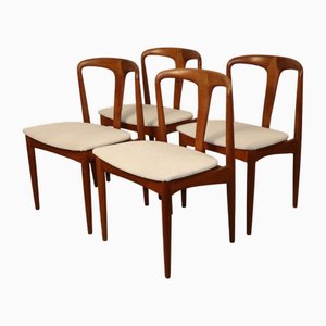 Vintage Juliane Chairs by Johannes Andersen 1960s, Set of 4