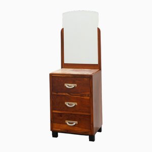 Coiffeuse Art Déco avec Miroir, France, 1920s