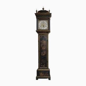 Antique Lacquered Longcase Clock, 1700s