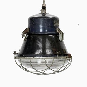 Industrielle Mid-Century Loft Deckenlampe, 1966