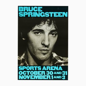 Bruce Springsteen at La Sports Arena Concert Poster, 1980