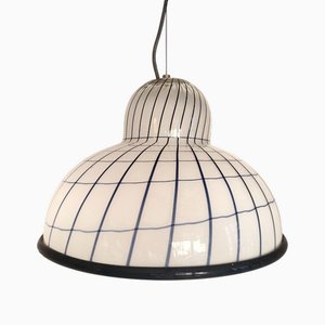 Lampe à Suspension en Verre de Murano de Fratelli Tosi, 1980s