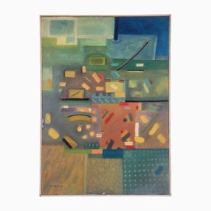 Maurice Dester, 1970s, Canvas, Framed