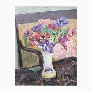 Maurice Sarkissoff, Nature Morte, 1942, Olio su cartone, con cornice